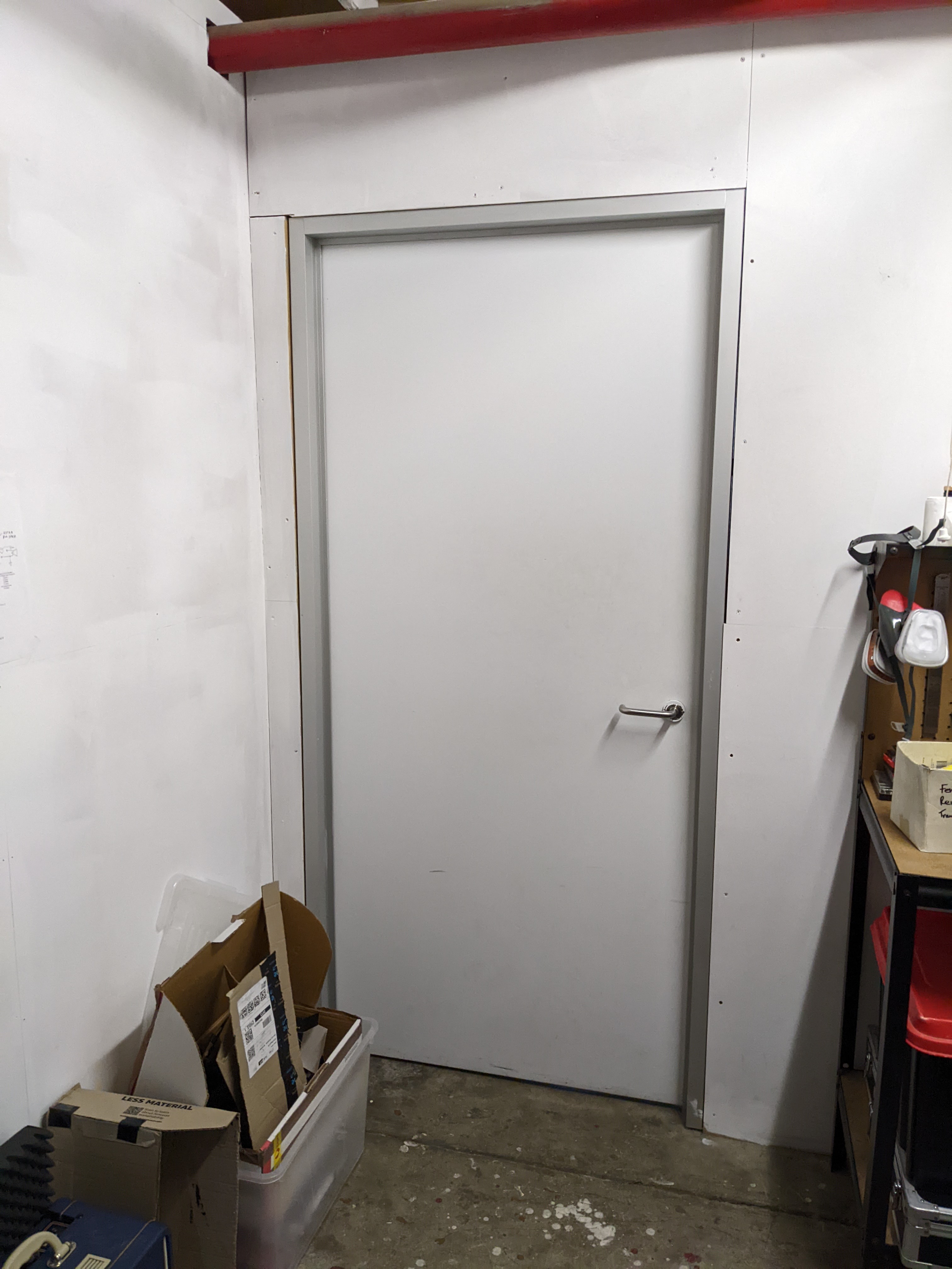 Barkvox studio, workshop, and gear