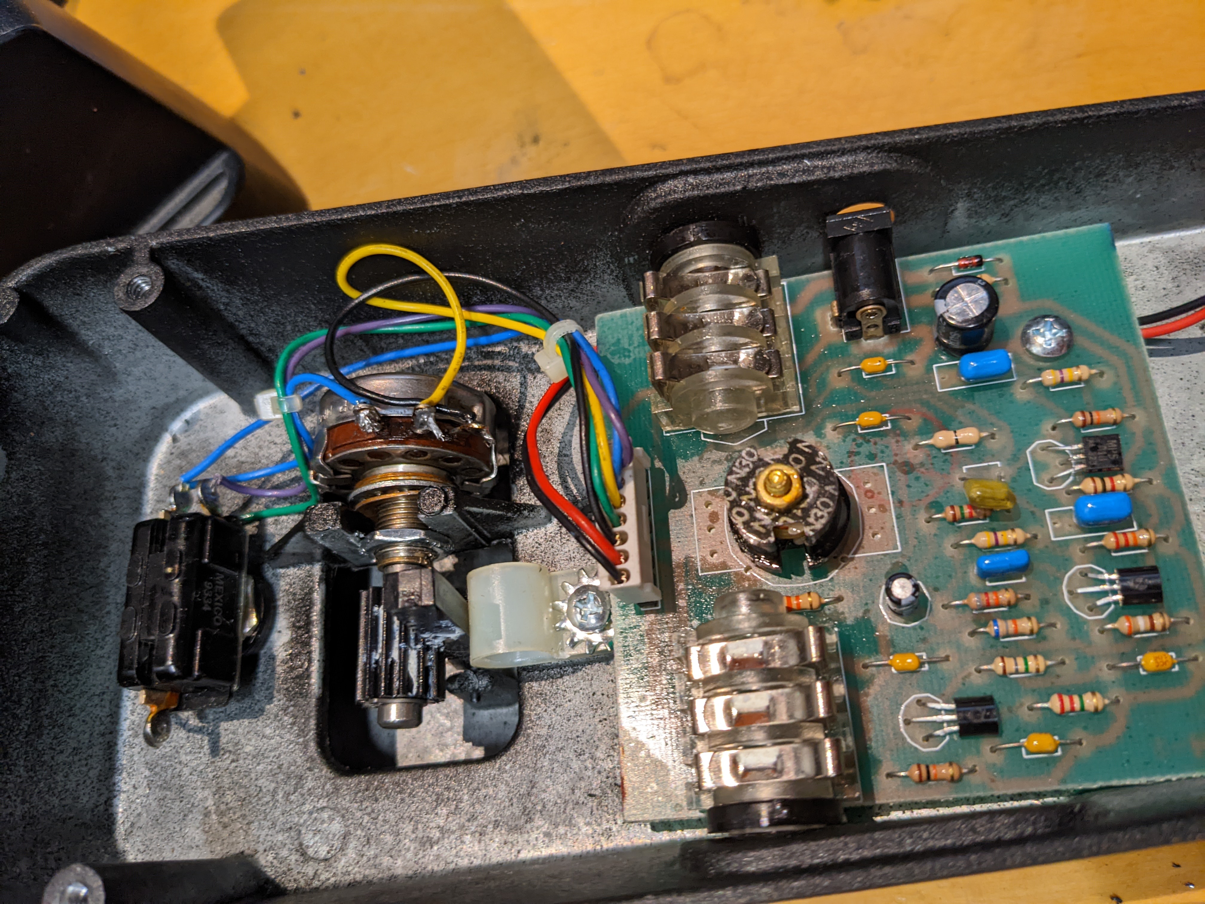 Barkvox studio, workshop, and gear