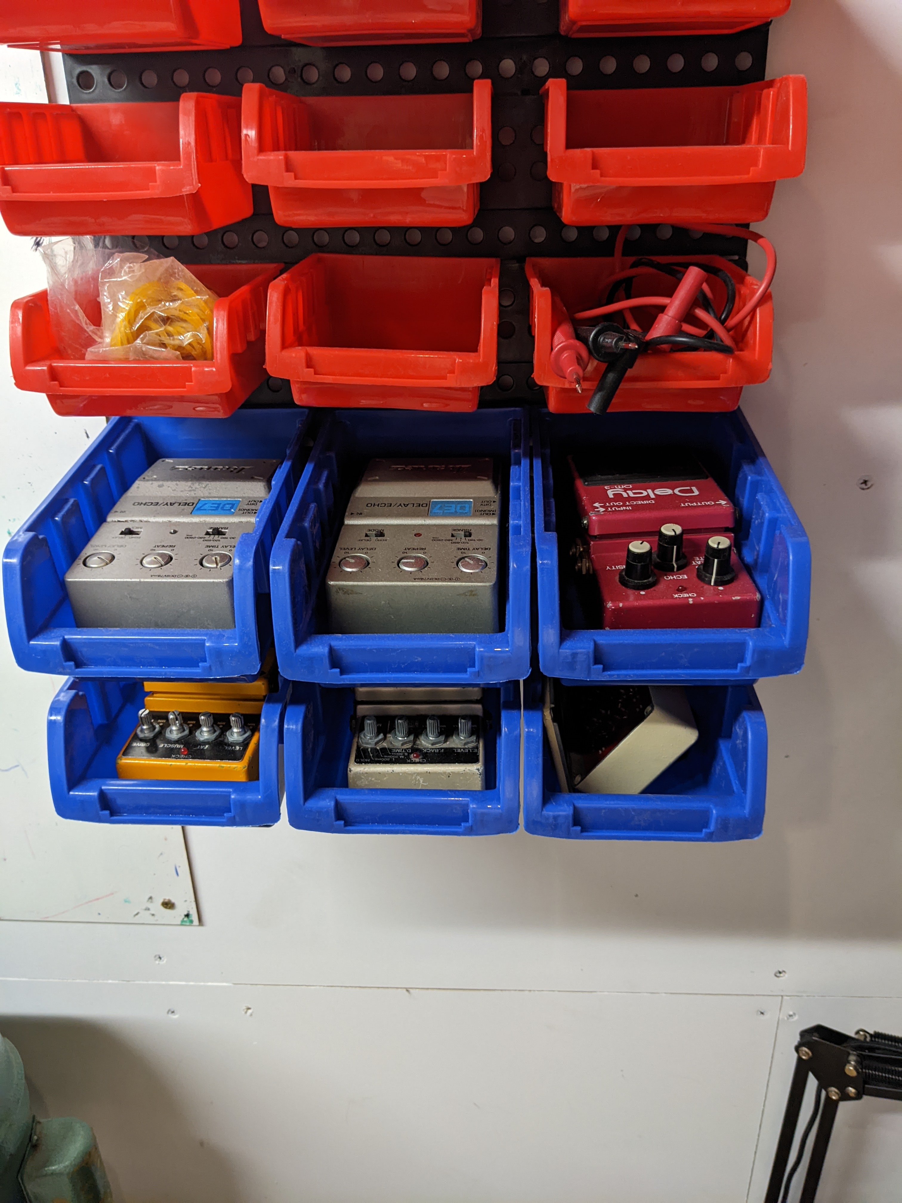 Barkvox studio, workshop, and gear